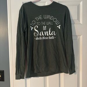 Bella Canvas Heather Green Graphic Sweatshirt
